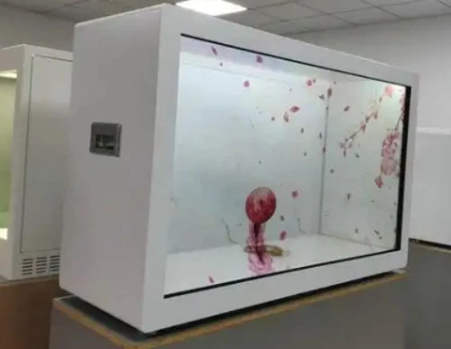 투명한 LED 화면을 사용자 정의할 수 있나요?
