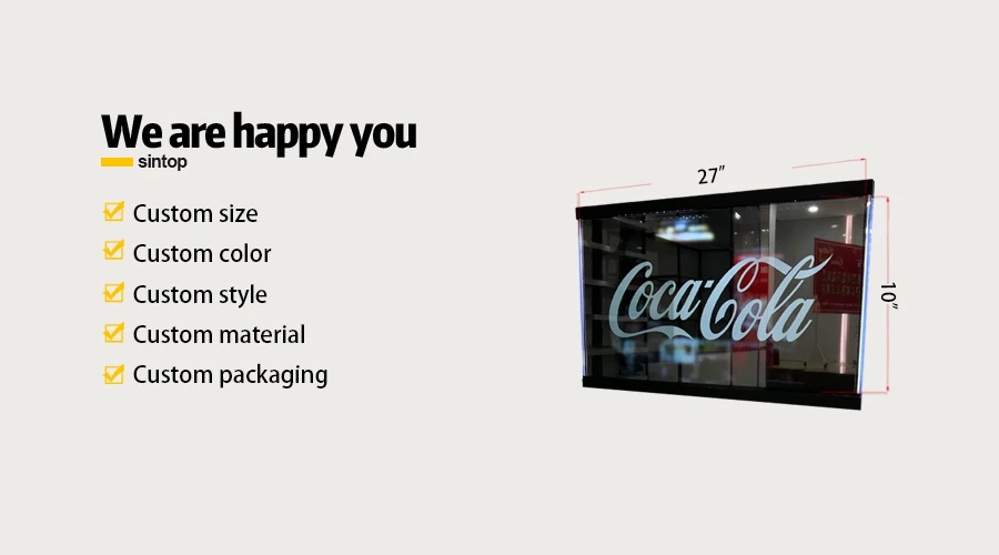 27x10 Transparent touch screen 27x10 Transparent touch screen