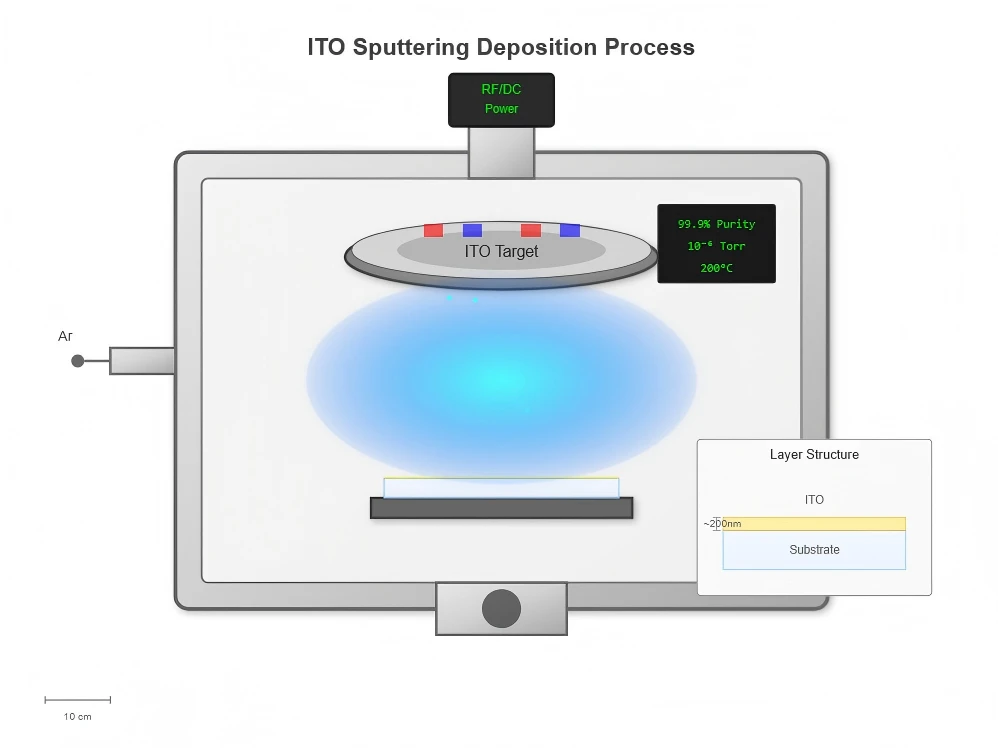 ITO (Indium Tin Oxide) Deposition ITO (Indium Tin Oxide) Deposition