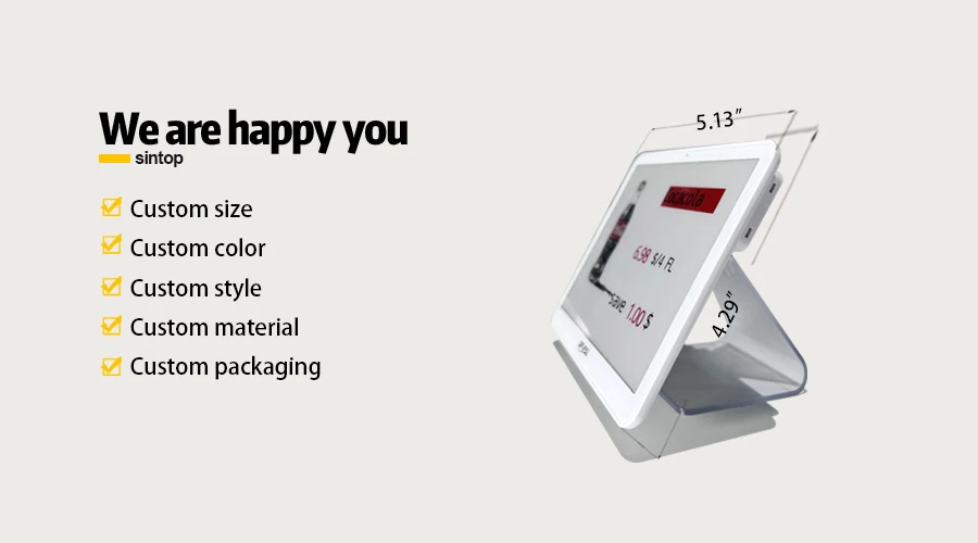 5.8 Inch Electronic Acrylic Holder 5.8 Inch Electronic Acrylic Holder