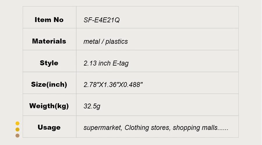 2.6 Inch Electronic Price Tag Extrusion Channel