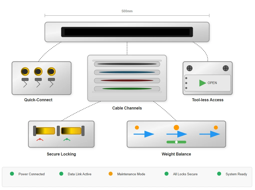 Cable Management & Installation Features Cable Management & Installation Features
