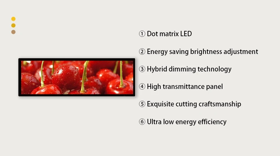 28 Inch LCD Bar Display Double Face Screen Manufacturer 28 Inch LCD Bar Display Double Face Screen Manufacturer