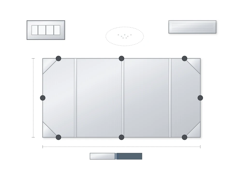 Aviation-Grade Aluminum Frame