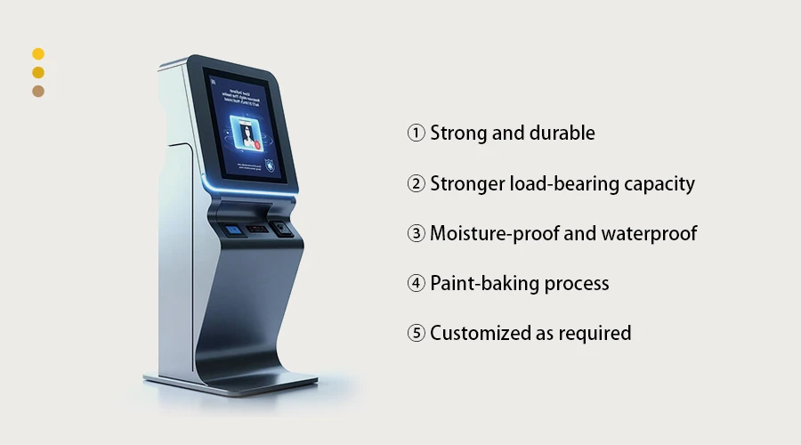 Self-service Ticketing Interactive Kiosk Display