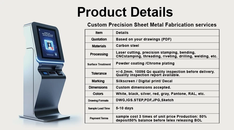 Self-service Ticketing Interactive Kiosk Display