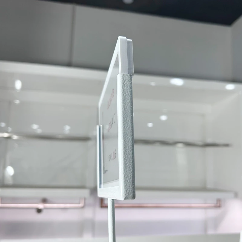 7.3-inch Electronic Price Tag Metal Square Port