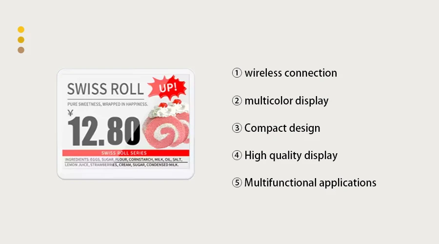 5.8 Inch Electronic Price Tag 5.8 Inch Electronic Price Tag