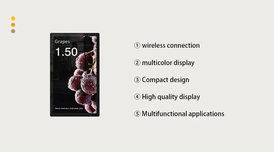 15.6 Electronic Price Screen Double Face 15.6 Electronic Price Screen Double Face