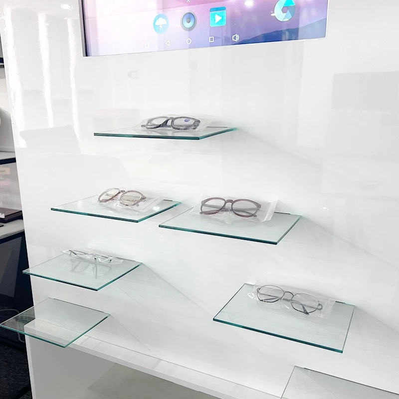 Wood Display With Transparent Screen high quality